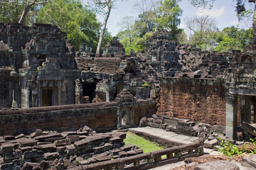 Preah Khan Temple Courtyard