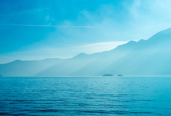 Lake Maggiore in Locarno, Switzerland