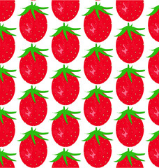 Strawberry seamless pattern