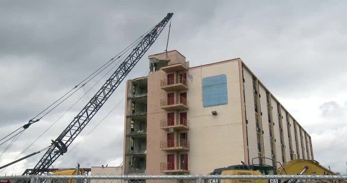 Wrecking Ball - Old Hotel - Wide