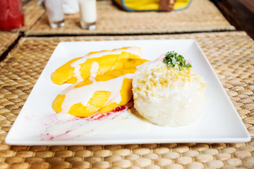 Mango sticky rice