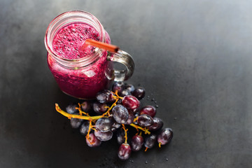 Juices Smoothie Grape Glass Bottles Berry Diet