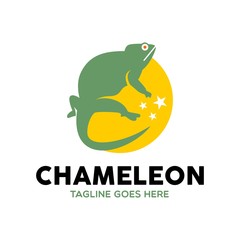 Unique Chameleon Logo