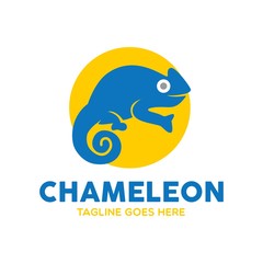Unique Chameleon Logo