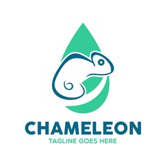 Unique Chameleon Logo