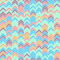 Seamless pattern of geometric figures. Abstract seamless colorful background