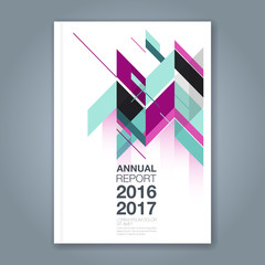 Abstract minimal geometric shapes polygon design background for business annual report book cover brochure flyer poster