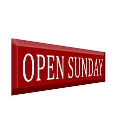 Fototapeta premium Open sunday