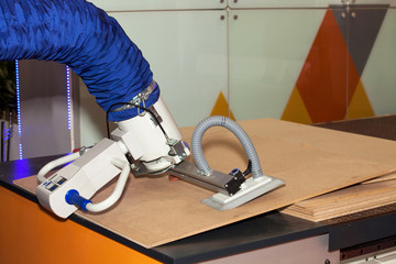 Vacuum lifter and crane system, vacuum technology for automation