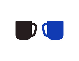 Flat vector drink cup icon