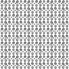 Tribal art boho seamless pattern. 