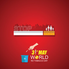 World No tobacco day May 31