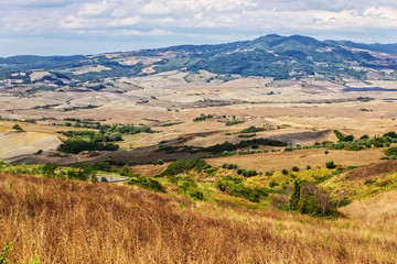 Obraz premium Toskana Feld Panorama Apennin