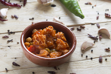 Spanish food (Callos)