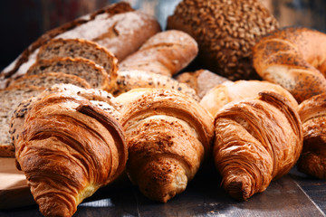 Composition with variety of baking products