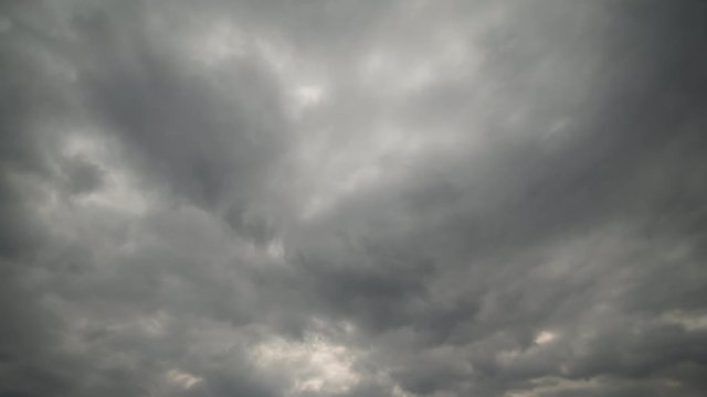 Rain clouds swim across the sky time lapse High quality 10bit footage. Very easy color correction