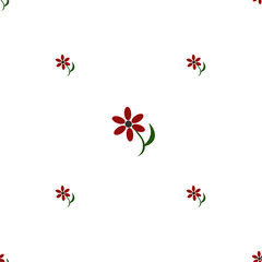 Flowers seamless pattern