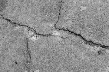 Obraz premium Crack cement texture background.