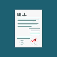 bill paid
