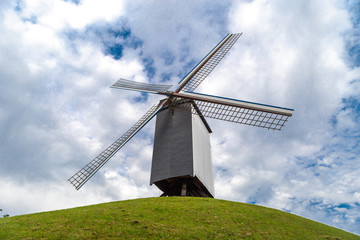 Obraz premium Historical Windmill in Brugge