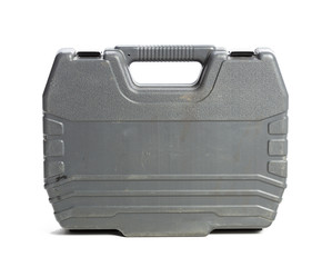 Toolkit box isolated on the white background