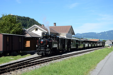 Fototapeta na wymiar Bregenzerwaldbahn