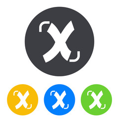 Fototapeta premium Logotipo seleccion en circulo varios colores