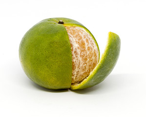 Orange fruit isolated