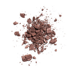 Eye shadow isolated on white background