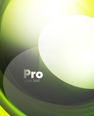 Shiny wave, glass futuristic hi-tech design. Vector abstract background