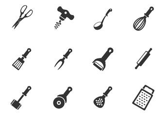 kitchen icon set