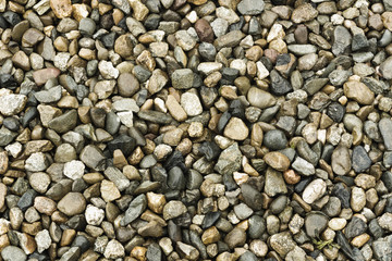 Built of natural stone textured wall