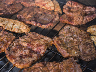 Grilled meat