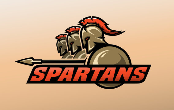 Spartan Warriors. Logo, Symbol.