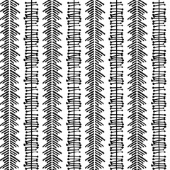Simple lines scandinavian seamless pattern for wrapping paper of fabric print.