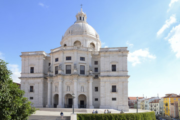 Fototapeta na wymiar National Pantheon - Church of Santa Engracia