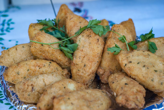 Rascarura. Crocchette with chickpea flour