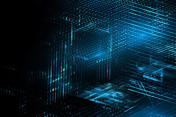 Digital technology abstract background