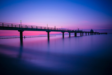 Fototapeta premium Seebrücke in Zingst 