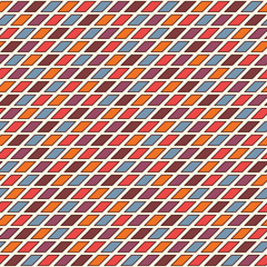 Bright stained glass mosaic background. Vivid seamless pattern with geometric ornament. Checkered surface texture.