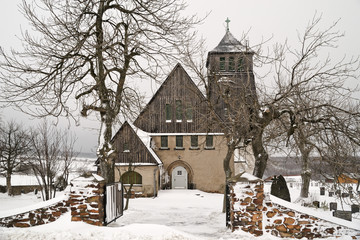 Kirche und Friedhof Zinnwald, Cinovec, Sachsen, Deutschland, Erzgebirge, Europa, ÖffentlicherGrund