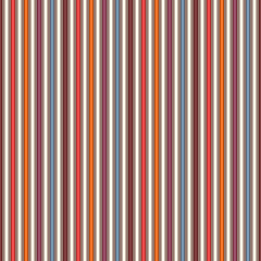 Bright colors vertical stripes abstract background. Thin line wallpaper. Seamless pattern with simple classic motif.