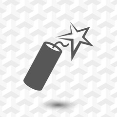 dynamite icon stock vector illustration flat design