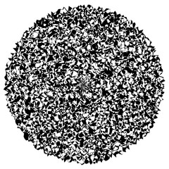 Abstract circle banner. Vector illustration