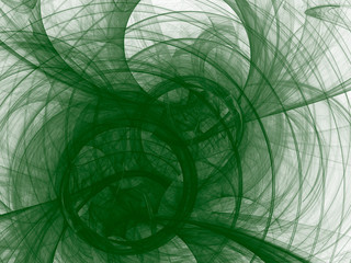 Toned color monochrome abstract fractal illustration. Raster clip art.