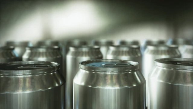 Aluminium cans production line. Looping. Also a good metaphor for a boring, meaningless life or mindless obedience.