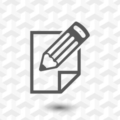 checklist  icon stock vector illustration flat design