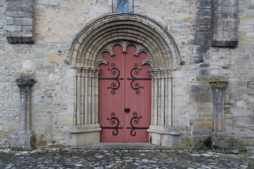 portail de l'église de St Myon, 63