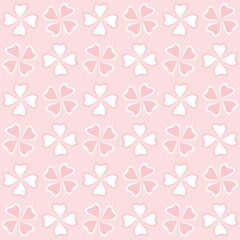 Repeatable background with flowers for website, wallpaper, textile printing, texture, editable