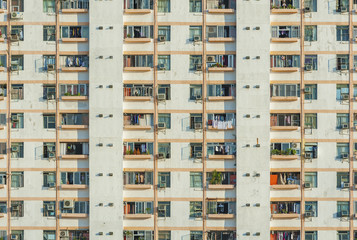 Public estate in Hong Kong city